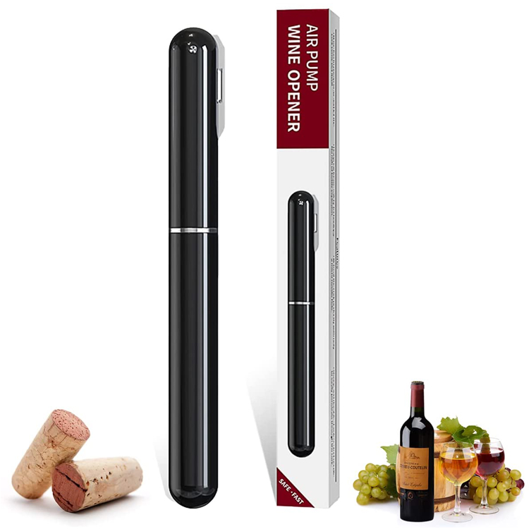 Foil Cutter ပါသော 2 In 1 Air Pressure Wine Opener