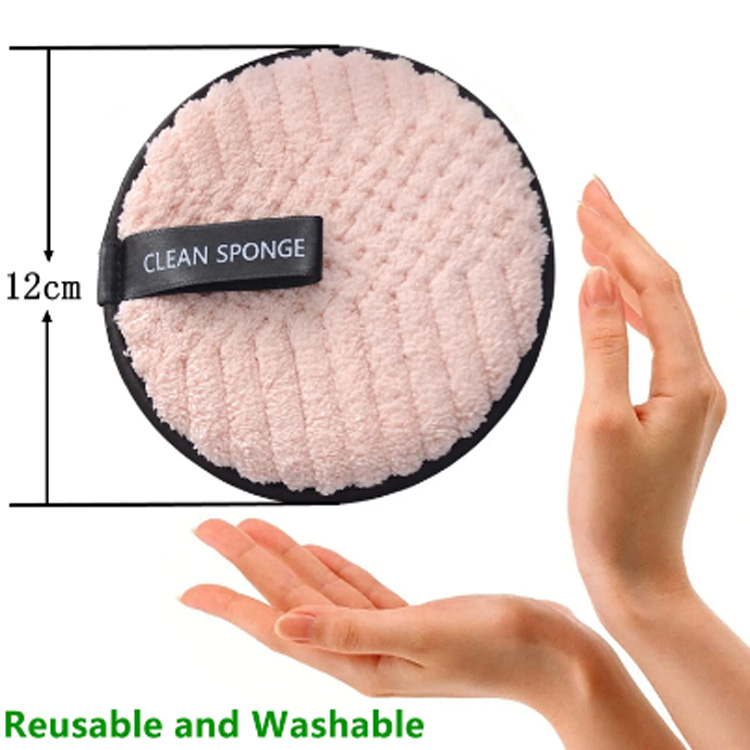 2024 Microfiber မိတ်ကပ်ကိုသန့်ရှင်းရေးသန့်ရှင်းရေးလုပ်ခြင်း
