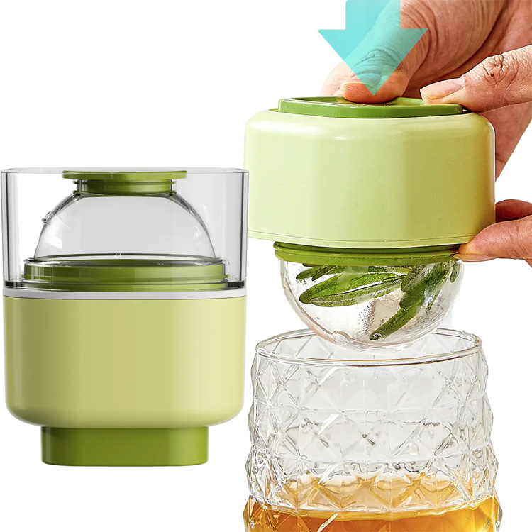 3D Ice Ball Cube Maker Silicone Ice Ball ပုံကိုနှိပ်ပါ