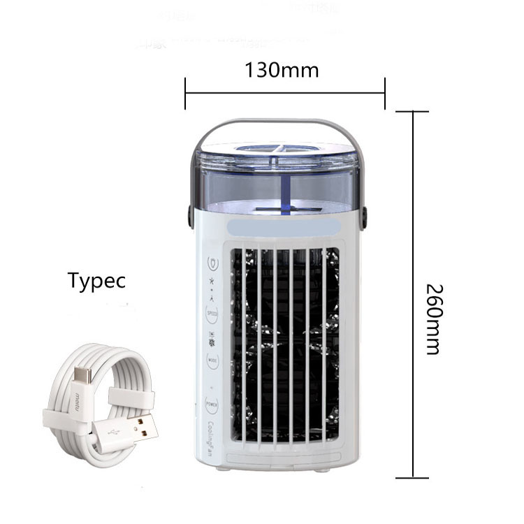 4 in 1 Mini Portable Cooling Air Conditioner ပန်ကာ