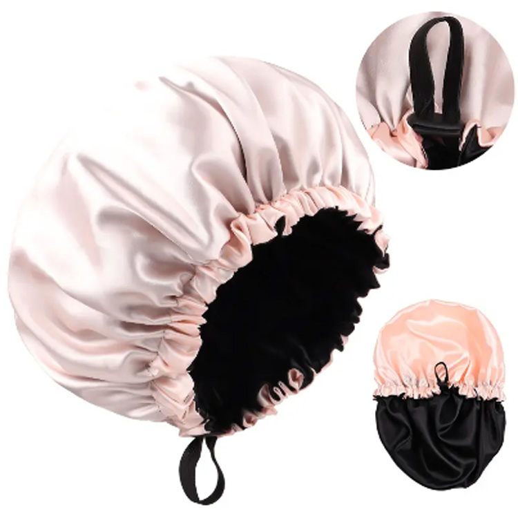 ချိန်ညှိထားသော double layer bonnet အမျိုးသမီးများပတ်ပတ်လည်ရေချိုးခန်း ဦး ထုပ်
