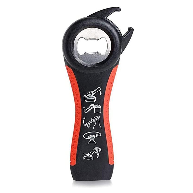 5 In 1 Ergonomic Design Plastic Multi Bottle Opener