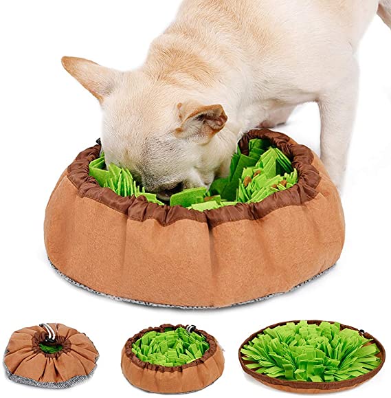 ခေါက်စားနိုင်သောဖောင်းစာ Sniffing Pad Dog Dog Snuffle Mat