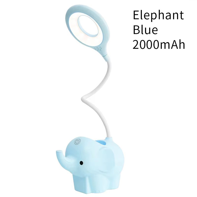 ချစ်စရာ Foldable Dimmable Touch Office Eye-Protect Desk Lamp