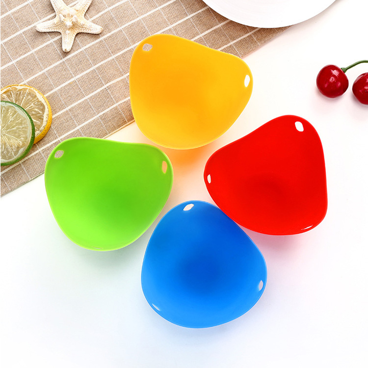 တာရှည်ခံ Silicone Poaching Cup Mold Egg Poacher