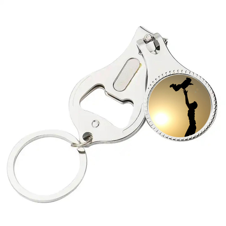 ခေါက်နိုင်သောလက်ကိုင် Oreper Keyring လက်သည်းများလက်သည်းခွံလက်သည်းညှပ်