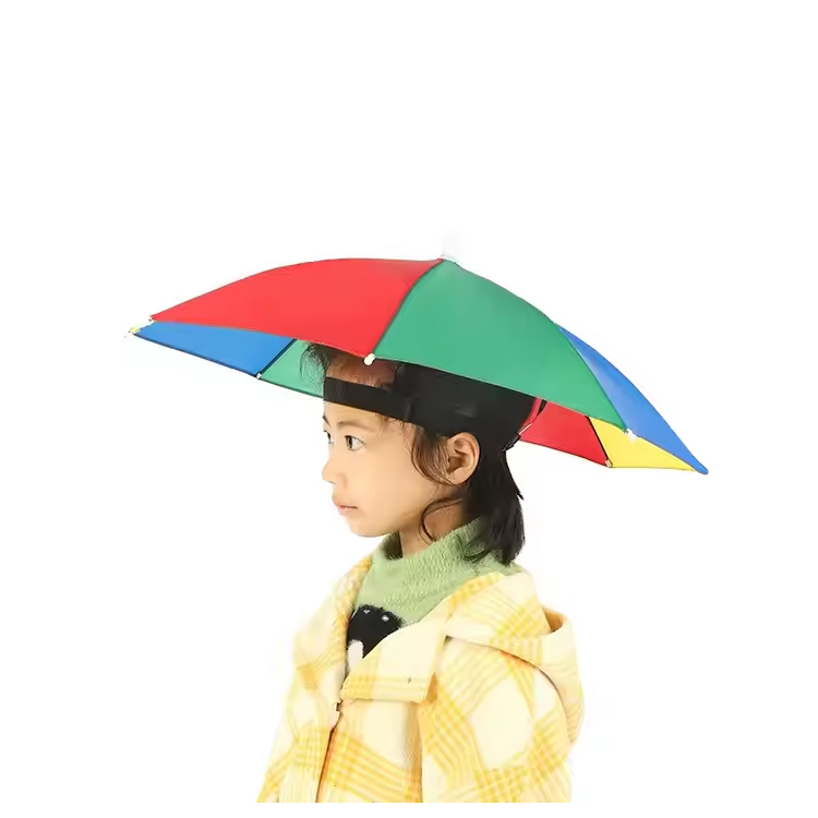 ခေါင်းပေါ်ကလစ်အပေါ် Umbrella မိုးရေတွင်းထီးထီးပေါ်တွင်ခေါင်းကလစ်