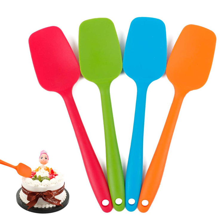 အပူဒဏ်ခံနိုင်သော Flexible Scraper Baking Silicone Spatula