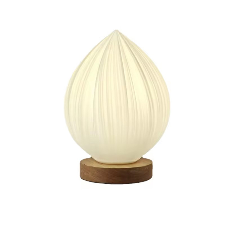 အရည်အသွေးမြင့် အရောင်းရဆုံး Peach Night Cute Fruit Shape Desk Lamp