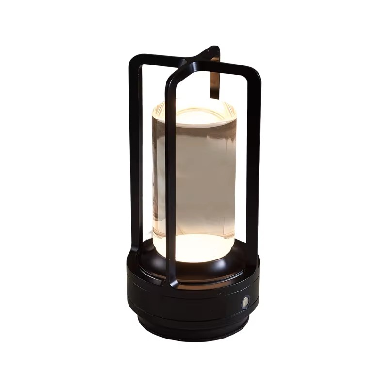 Hot Sale Aluminum Led Wireless Cordless Lantern စားပွဲတင်မီးအိမ်