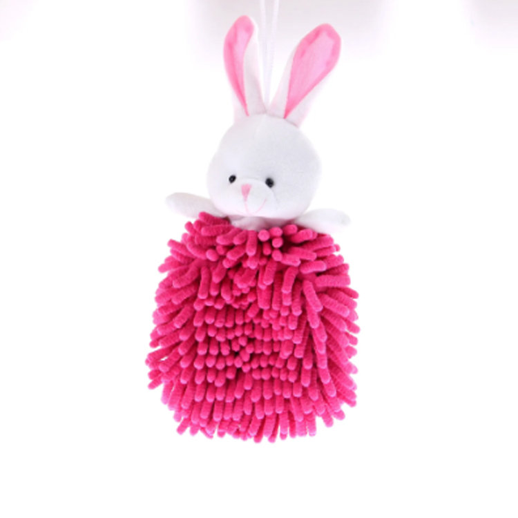 မီးဖိုချောင်ရေချိုးခန်း Microfiber Chenille ချိတ်ဆွဲလက်သုတ်ပဝါ