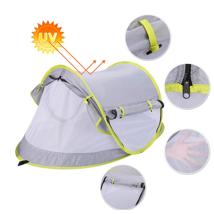 ပေါ့ပါးသော layer layer ရေစိုခံ Polyester Pop-up တဲ