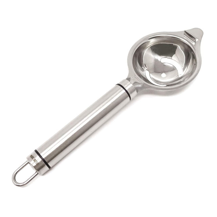 လက်ရှည် Stainless Steel ကြက်ဥ Strainer White Yolk Divider