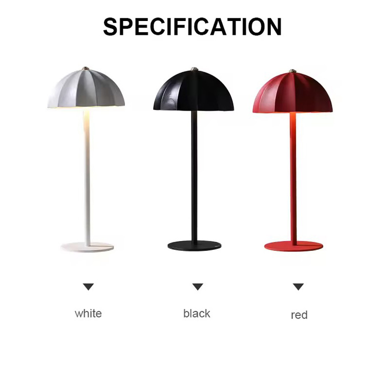 ခေတ်မီအလှဆင်ခြင်း ကြိုးမဲ့ LED Night Dimmable Desk Lamp