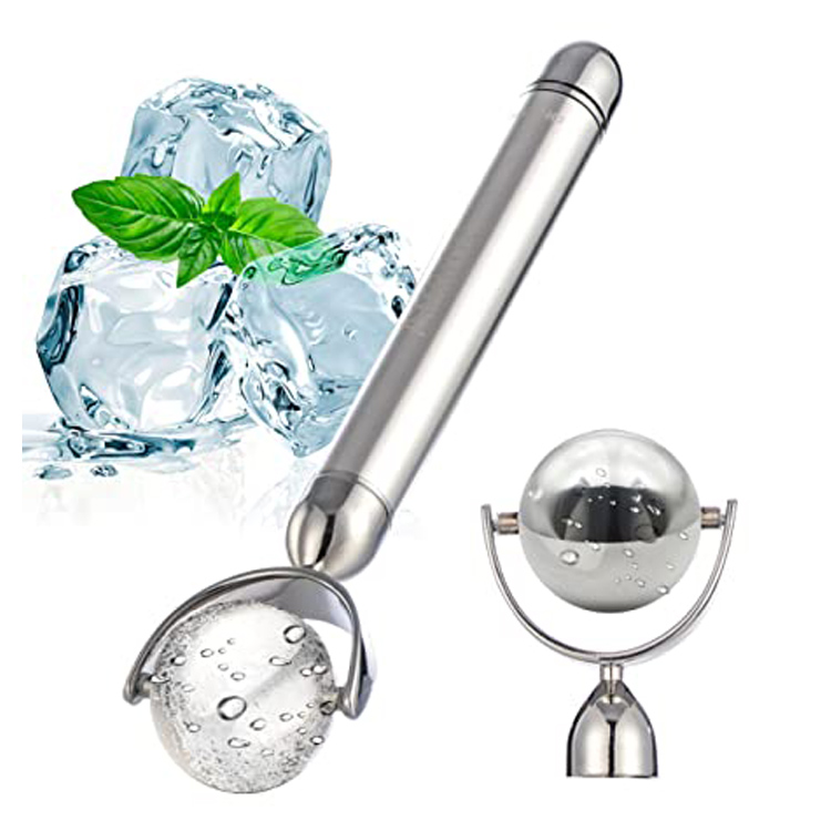 ဒီဇိုင်းအသစ် Beauty Facial Tools Electric Ice Roller Massage