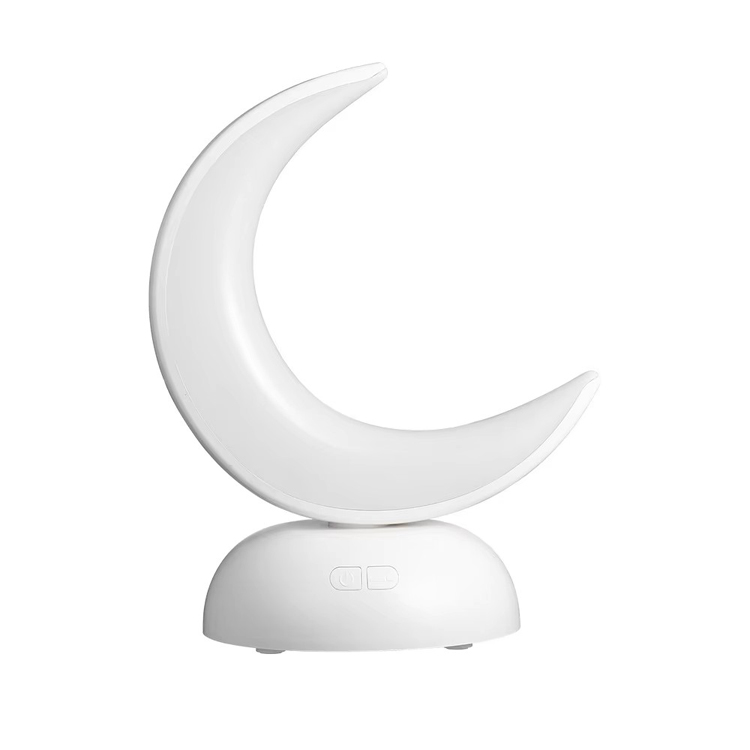 ညမီး LED Warm White အရောင်နှစ်ရောင် Moon Table မီးအိမ်