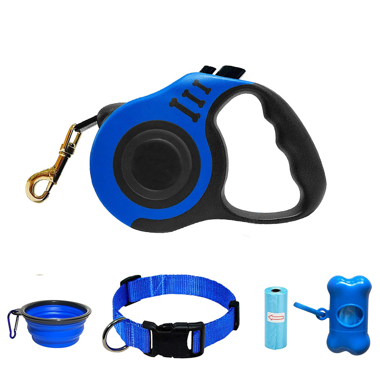 Slip Non-Slip Handle Heavy Duty Walking Retractable Dog Leash