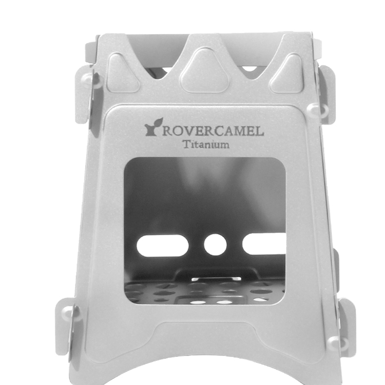 အိတ်ဆောင်စခန်းချ Wood မီးဖို Titanium Wood Burner