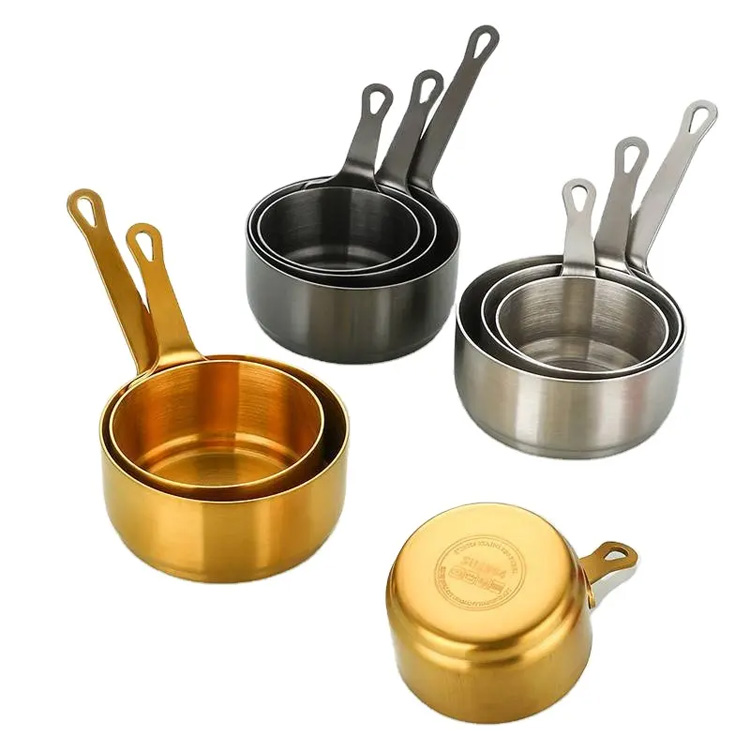 သံမဏိ 304 Metal Dip Saucs Mini 3PCS Saucs Saucs Saucs Bowl