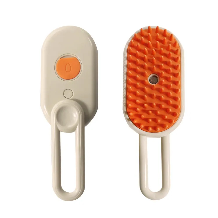 ကြောင် 3in1 Self-Cleaning ကြောင်ဖြီးအတွက် Steam Brush Defur SH