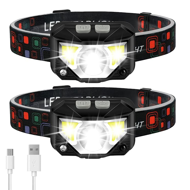 Waterproof Motion Sensor Ultra-Light LED အားပြန်သွင်းနိုင်သော ရှေ့မီး
