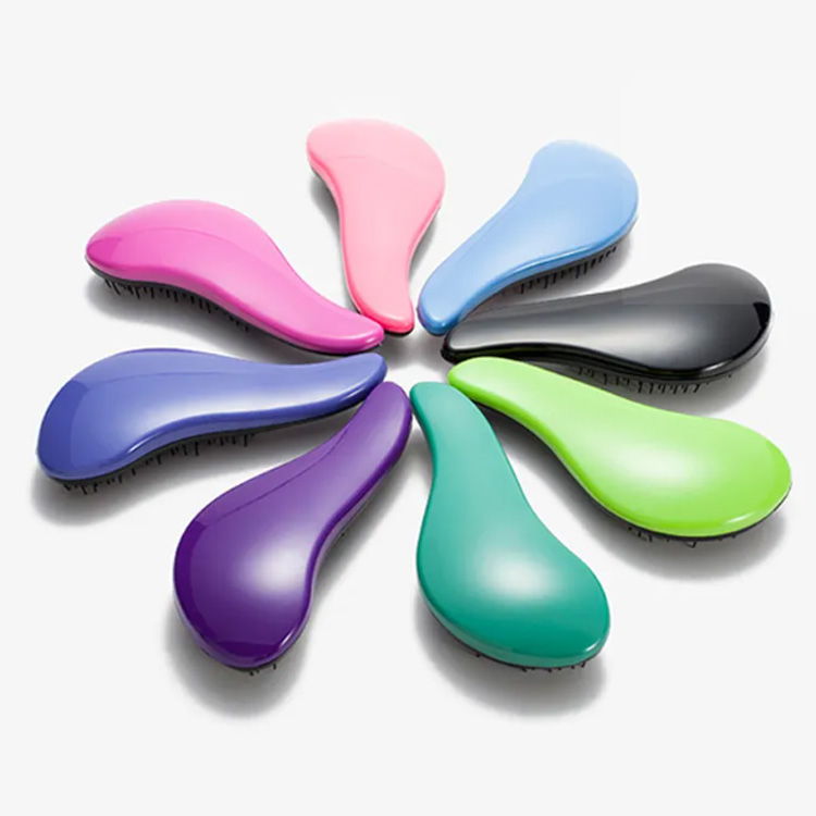 စိုစွတ်သော brush မူရင်းဆံပင်ဖြီး, detangling အနှိပ်ဆံပင်ဖြီး